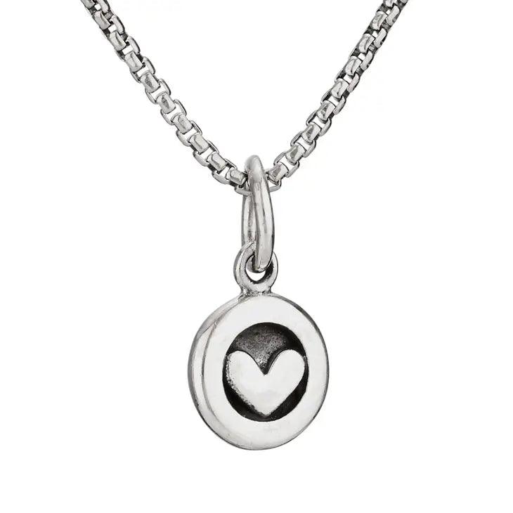 Circle Heart Necklace