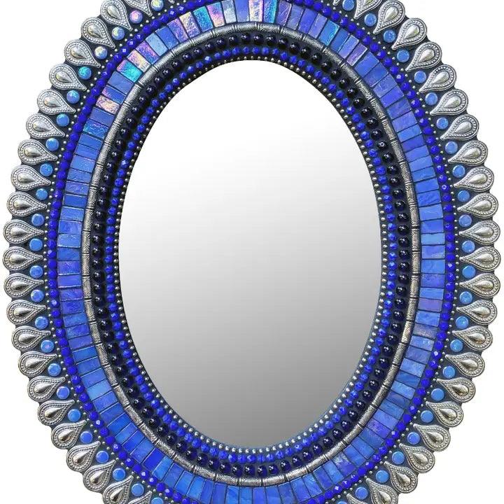 Iris Mosaic Mirror