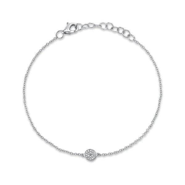Diamond Circle Pave Bracelet