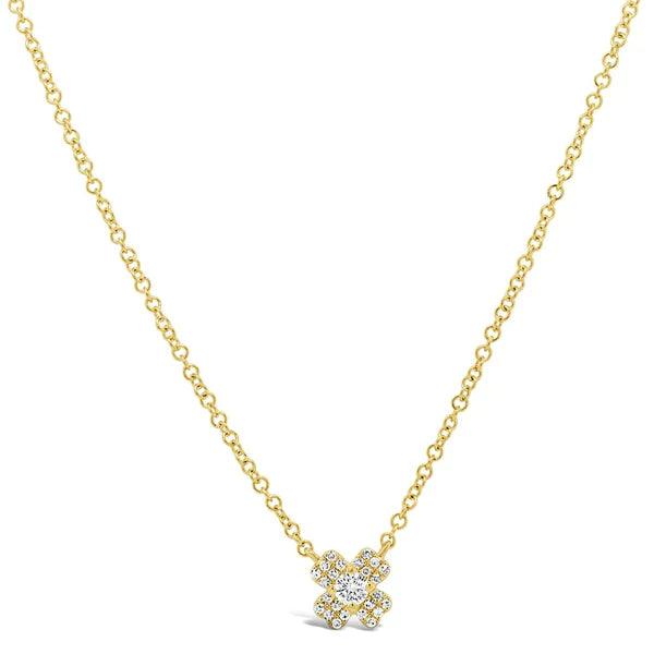 Diamond Clover Necklace - Water Street Jewelers
