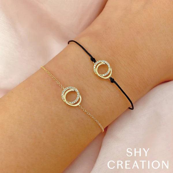 Diamond Love Knot Bracelet