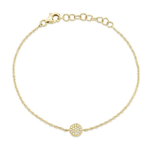 Diamond Pave Circle Bracelet - Water Street Jewelers