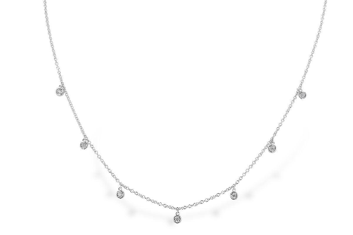 Diamond White Gold Chain Necklace - Water Street Jewelers