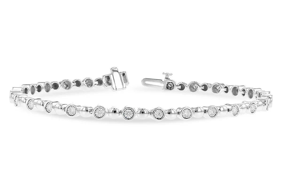 Diamond white Gold Bracelet