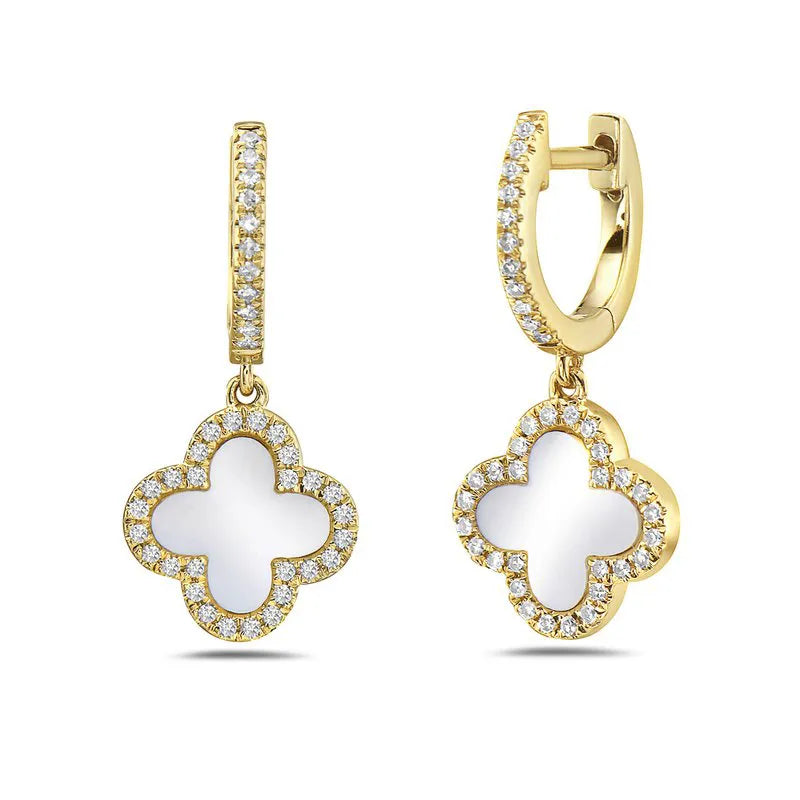Mother of Pearl Drop Earrings