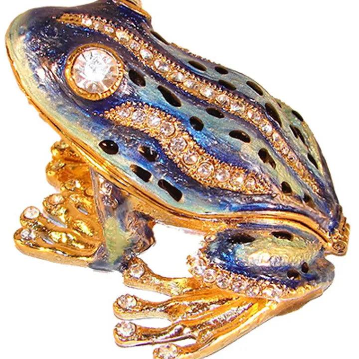 Jeweled Frog Box