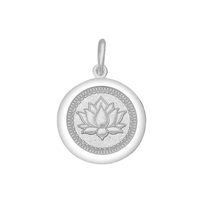 Lotus Pendant- Alpine White