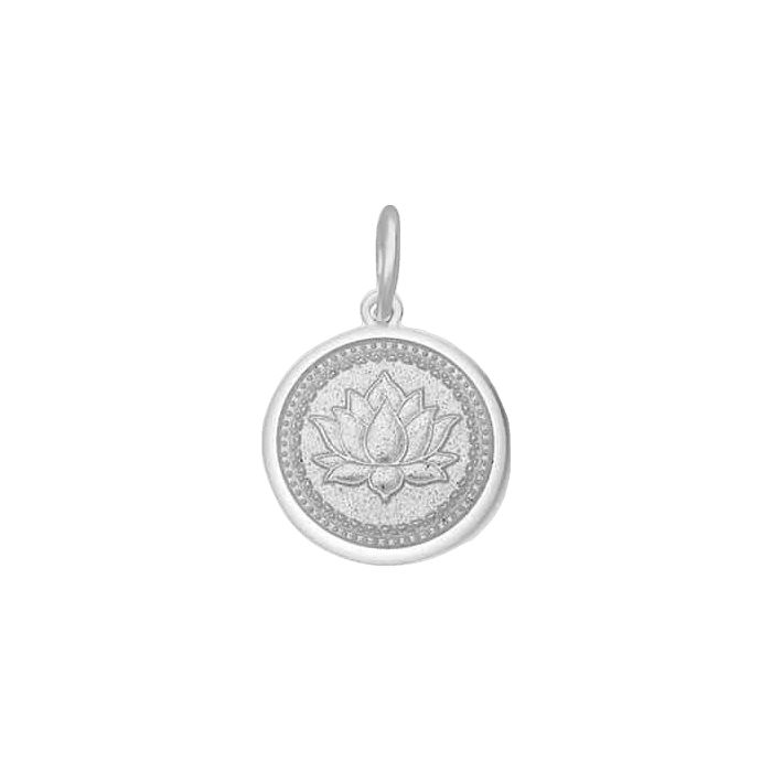 Lotus Pendant- Alpine White