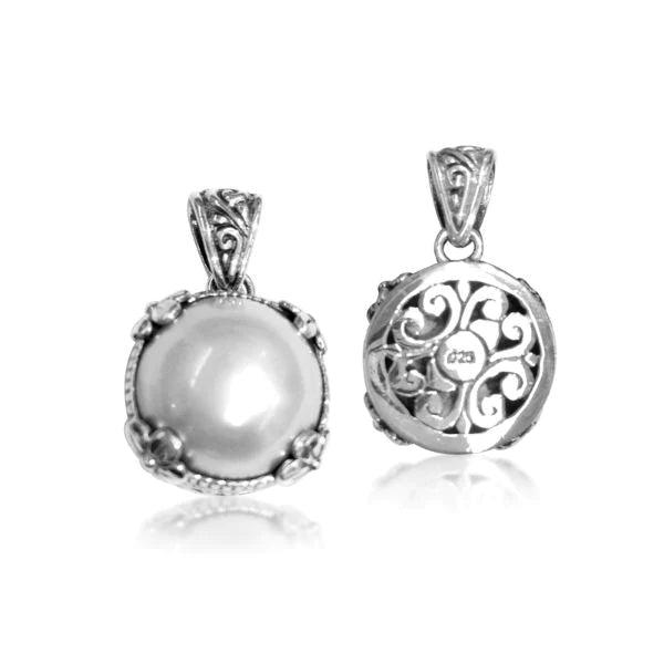 Mabe Pearl Sterling Silver Pendant