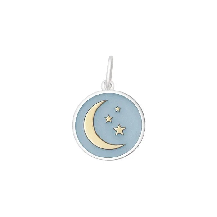 moon and stars pendant