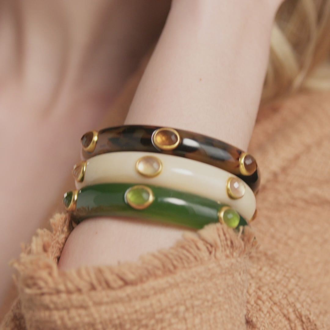 Carnaby Stone Bangle