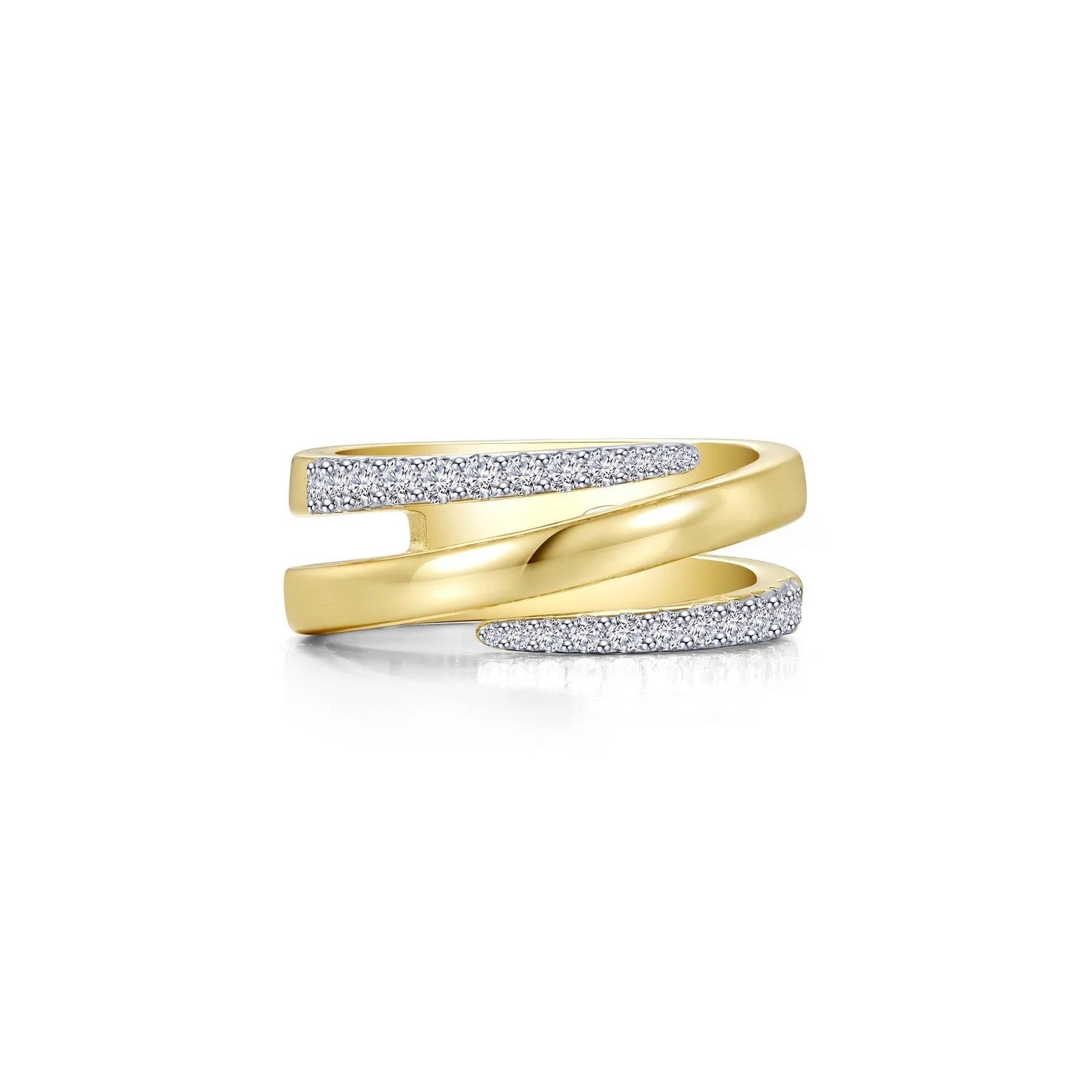 Two Tone Wrap Ring