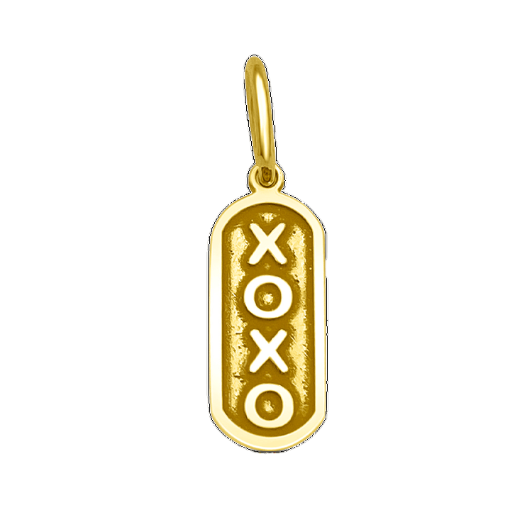 XOXO Tag Pendant